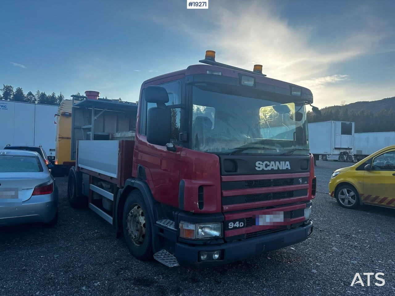 Scania P94 bufferbil m/ Euroskilt pute. Lav km - Komunalne/ Specjalistyczne, Samochód ciężarowy: zdjęcie 1 Scania P94 bufferbil m/ Euroskilt pute. Lav km - Komunalne/ Specjalistyczne, Samochód ciężarowy: zdjęcie 1