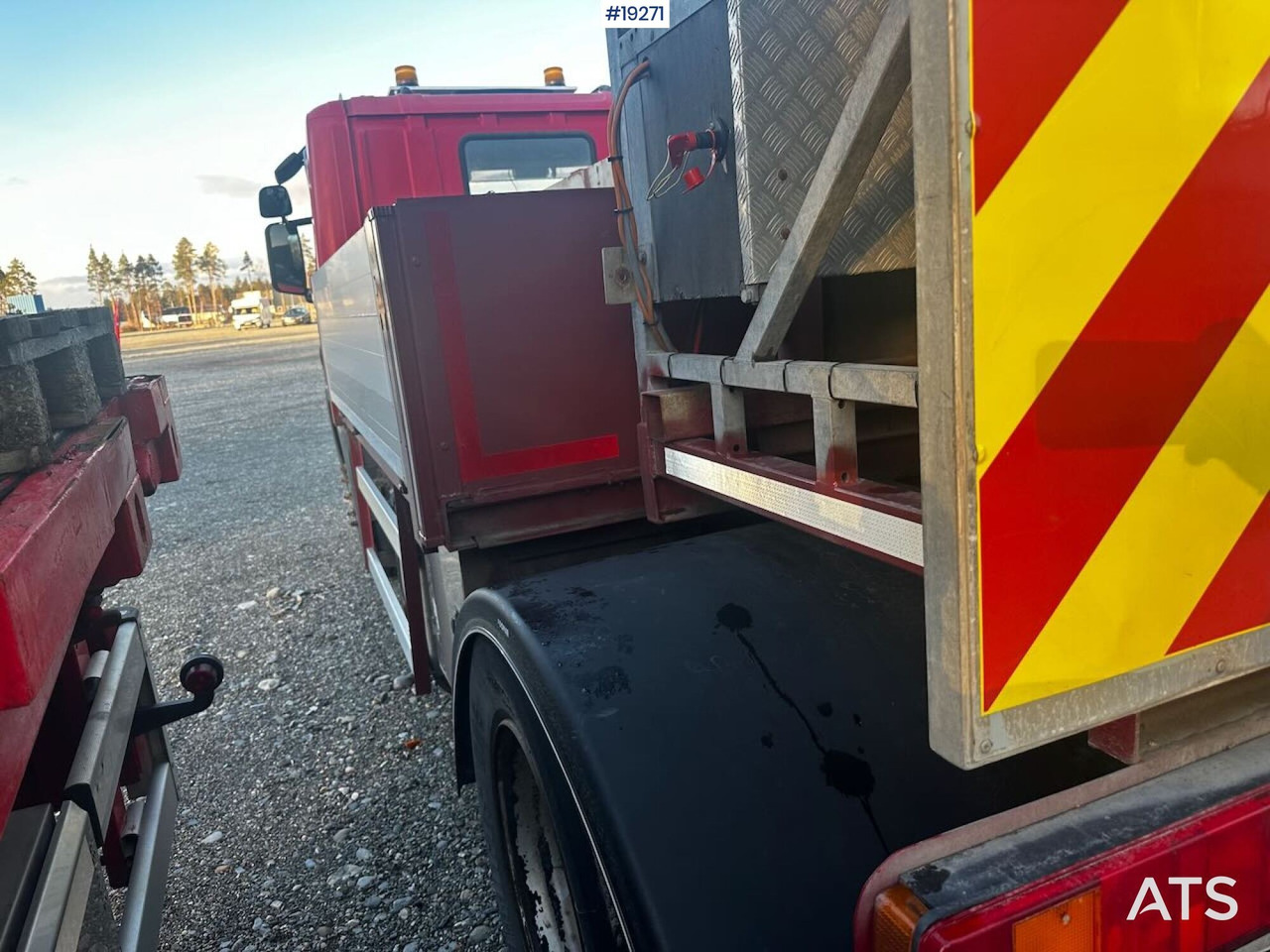 Scania P94 bufferbil m/ Euroskilt pute. Lav km - Komunalne/ Specjalistyczne, Samochód ciężarowy: zdjęcie 5 Scania P94 bufferbil m/ Euroskilt pute. Lav km - Komunalne/ Specjalistyczne, Samochód ciężarowy: zdjęcie 5