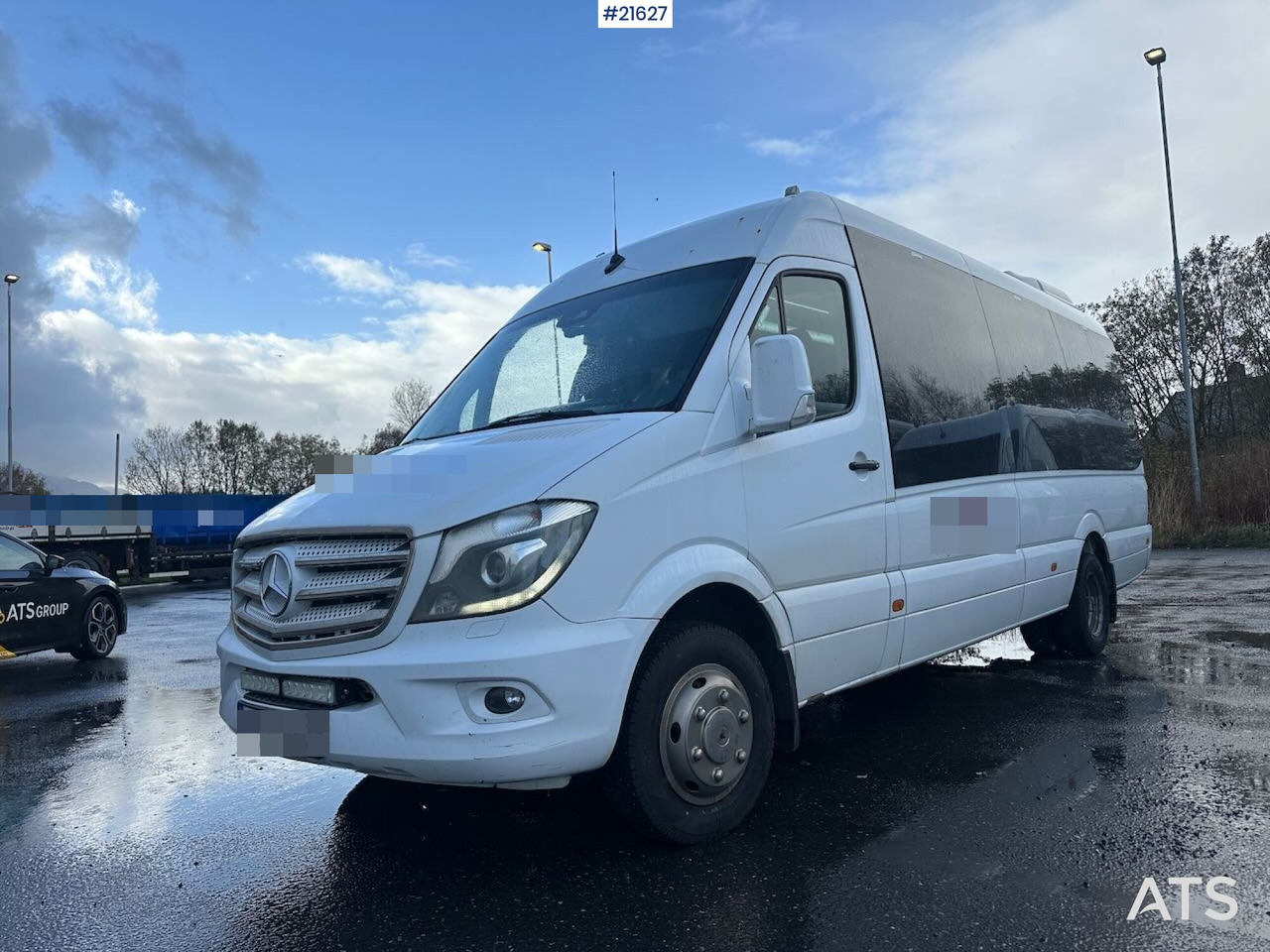 Mercedes Sprinter minibuss 4x2 m/ 16+1 seter, rullestolrampe og handikap plass. - Minibus, Mikrobus: zdjęcie 1 Mercedes Sprinter minibuss 4x2 m/ 16+1 seter, rullestolrampe og handikap plass. - Minibus, Mikrobus: zdjęcie 1