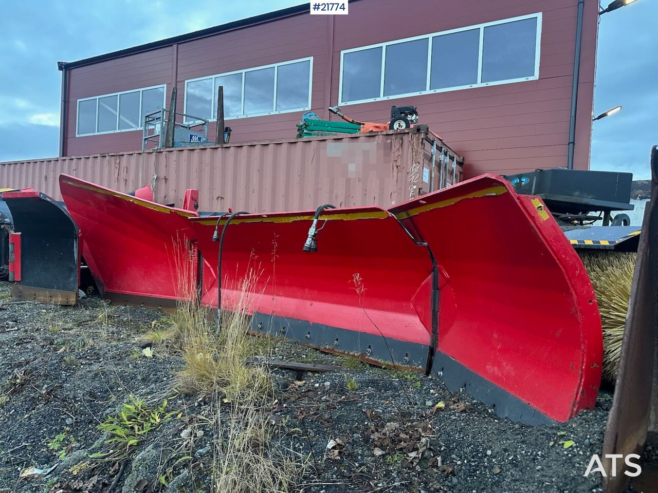 Siljum Klappvinge skuffe - Pług do śniegu: zdjęcie 1 Siljum Klappvinge skuffe - Pług do śniegu: zdjęcie 1