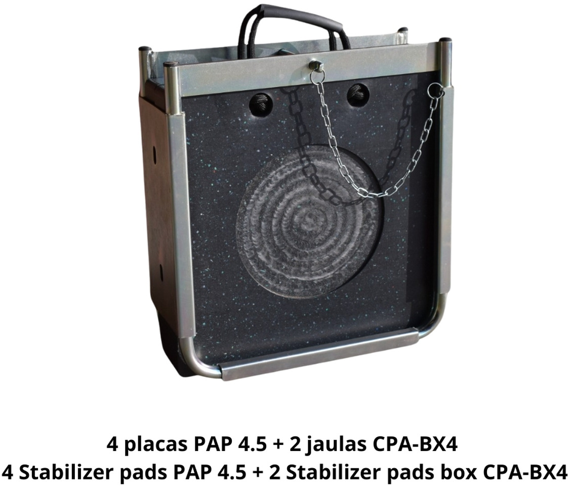 4 Stabilizer Pads PAP 4.5 + 2 Boxes CPA-BX4 OF-3-4P2J - Części zamienne do Żurawi przeładunkowych: zdjęcie 2 4 Stabilizer Pads PAP 4.5 + 2 Boxes CPA-BX4 OF-3-4P2J - Części zamienne do Żurawi przeładunkowych: zdjęcie 2