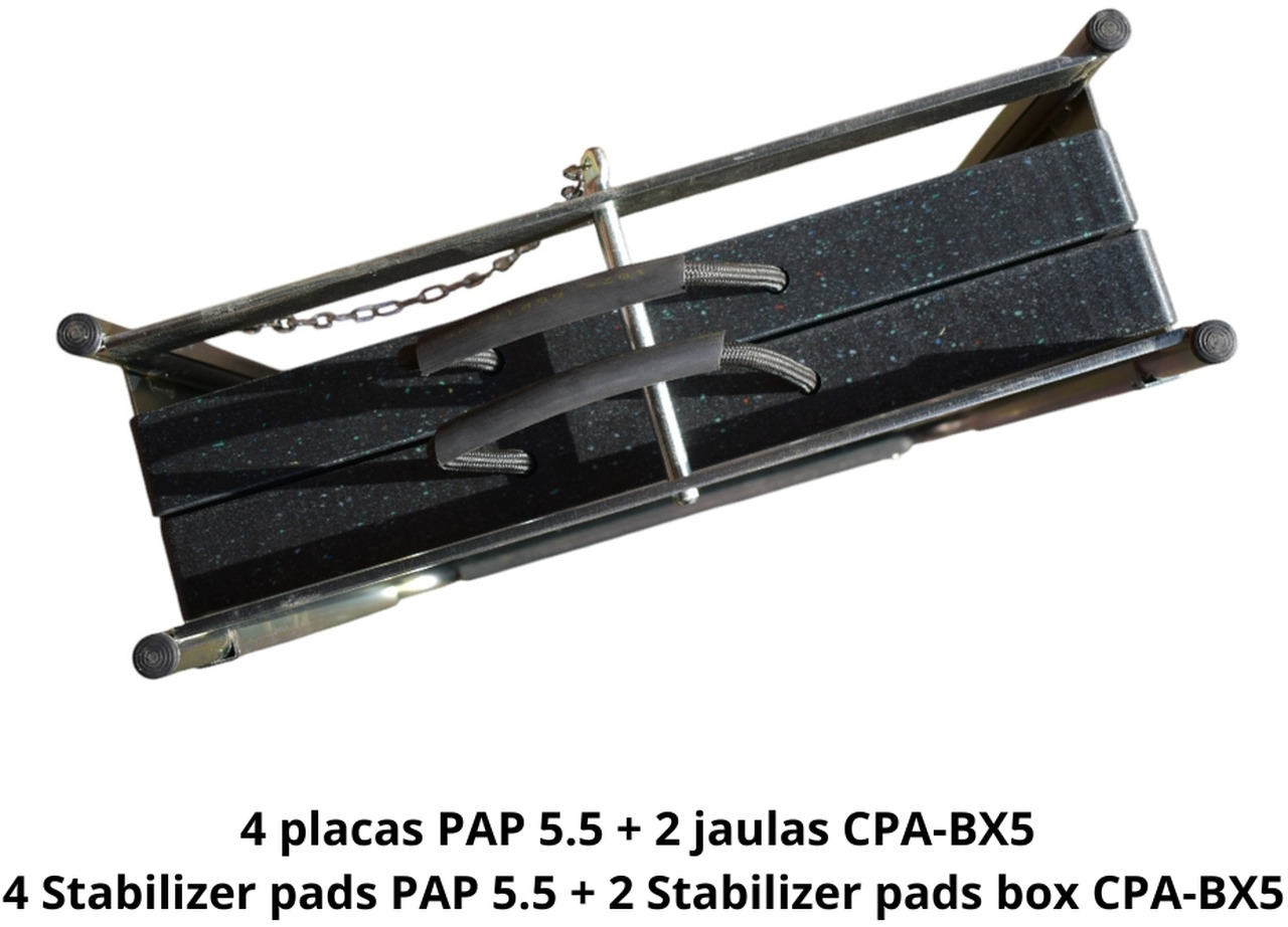 4 Stabilizer Pads PAP 5.5 + 2 Boxes CPA-BX5 OF-4-4P2J - Części zamienne do Żurawi przeładunkowych: zdjęcie 3 4 Stabilizer Pads PAP 5.5 + 2 Boxes CPA-BX5 OF-4-4P2J - Części zamienne do Żurawi przeładunkowych: zdjęcie 3