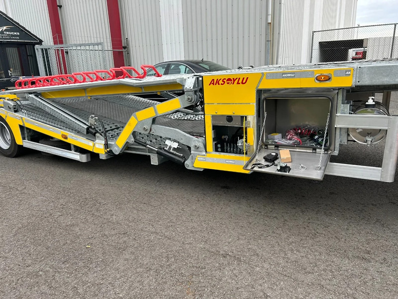 AKSOYLU AKT2 versie II special met extra Functie's 6 car-loader Autotransporter - Naczepa do przewozu samochodów: zdjęcie 3 AKSOYLU AKT2 versie II special met extra Functie's 6 car-loader Autotransporter - Naczepa do przewozu samochodów: zdjęcie 3