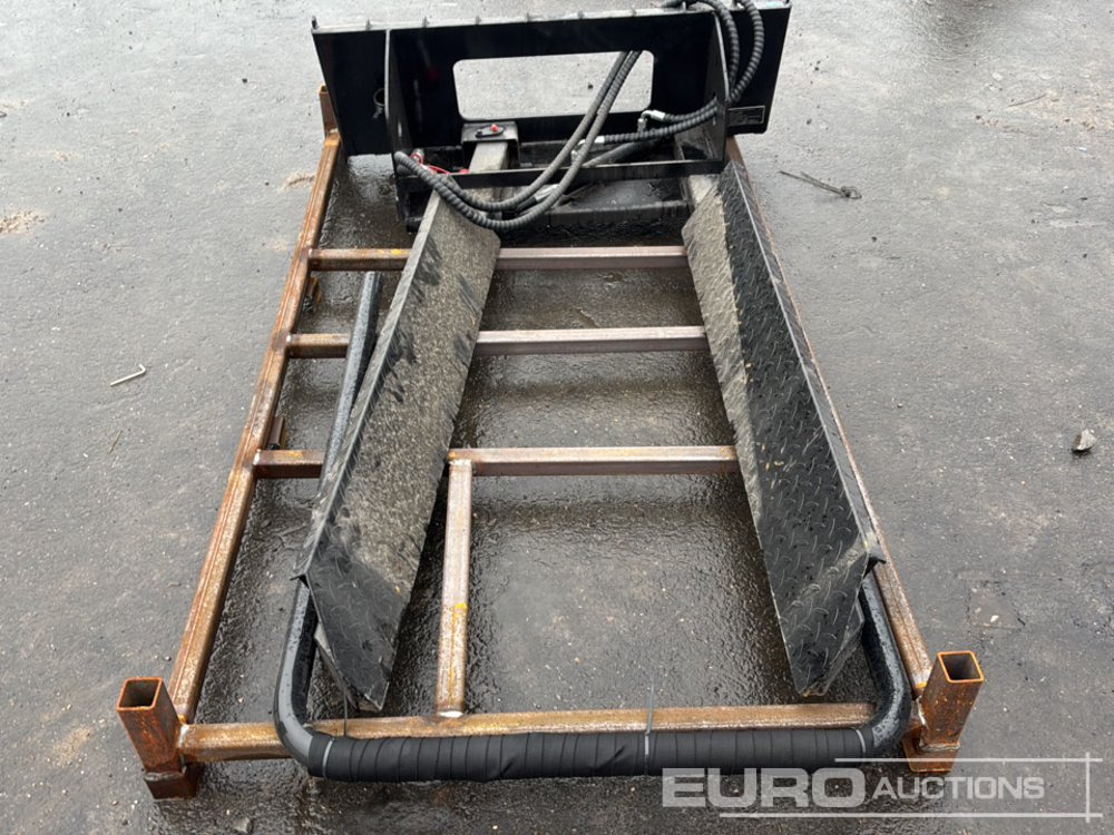 Unused 2025 GIYI Skidsteer Horizontal Fork - Osprzęt do Miniładowarek: zdjęcie 2 Unused 2025 GIYI Skidsteer Horizontal Fork - Osprzęt do Miniładowarek: zdjęcie 2