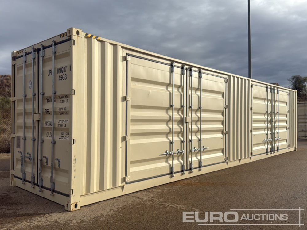 2025 40' x 8' High Cube Container, 4 Side Doors, 1 End Door - Kontener morski: zdjęcie 1 2025 40' x 8' High Cube Container, 4 Side Doors, 1 End Door - Kontener morski: zdjęcie 1