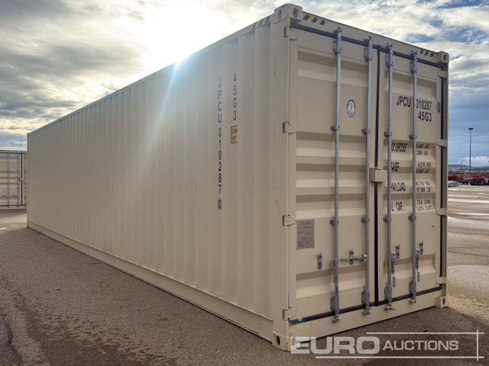 2025 40' x 8' High Cube Container, 4 Side Doors, 1 End Door - Kontener morski: zdjęcie 4 2025 40' x 8' High Cube Container, 4 Side Doors, 1 End Door - Kontener morski: zdjęcie 4