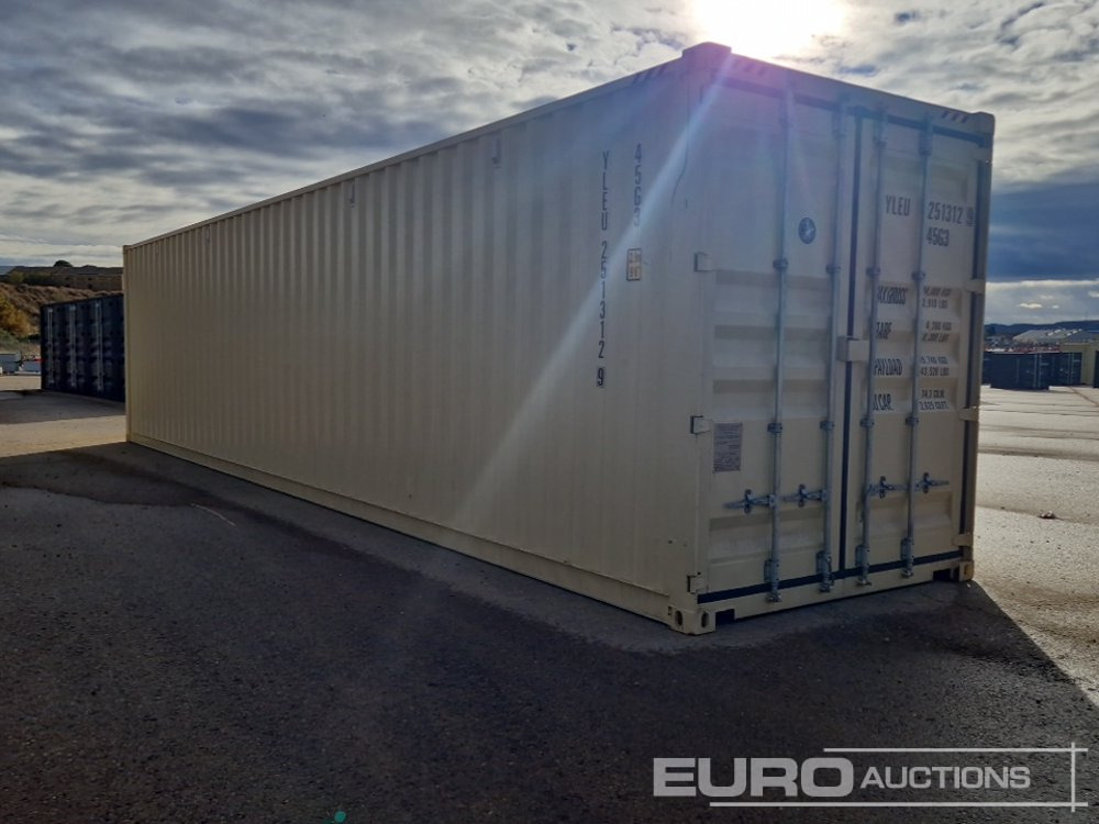 2025 40' x 8' High Cube Container, 4 Side Doors, 1 End Door - Kontener morski: zdjęcie 3 2025 40' x 8' High Cube Container, 4 Side Doors, 1 End Door - Kontener morski: zdjęcie 3