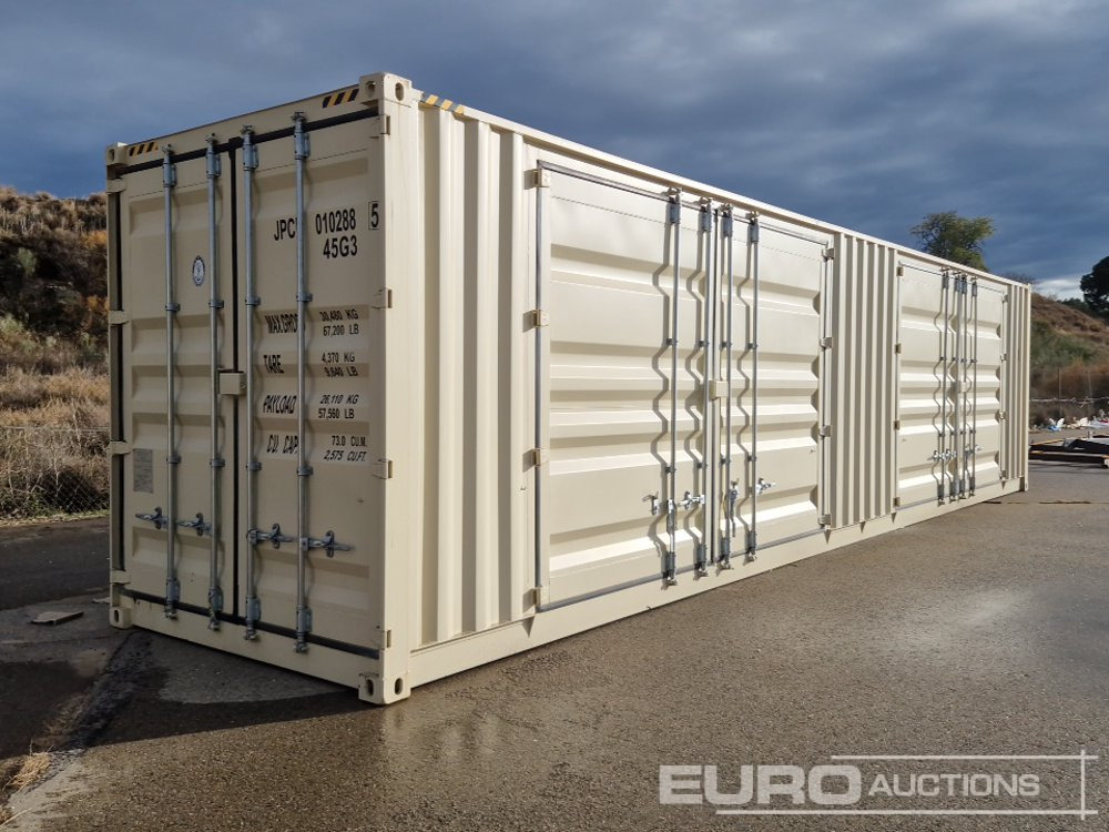 2025 40' x 8' High Cube Container, 4 Side Doors, 1 End Door - Kontener morski: zdjęcie 1 2025 40' x 8' High Cube Container, 4 Side Doors, 1 End Door - Kontener morski: zdjęcie 1