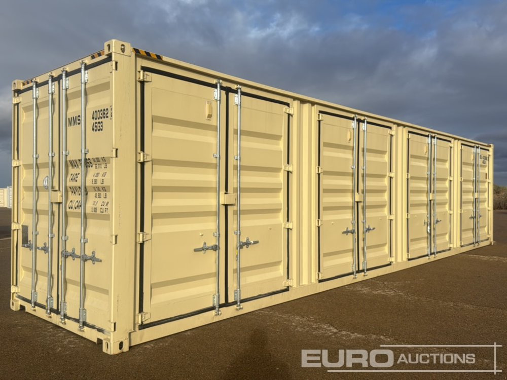 40' x 8' High Cube Container, 4 Side Doors, 1 End Door - Kontener morski: zdjęcie 1 40' x 8' High Cube Container, 4 Side Doors, 1 End Door - Kontener morski: zdjęcie 1