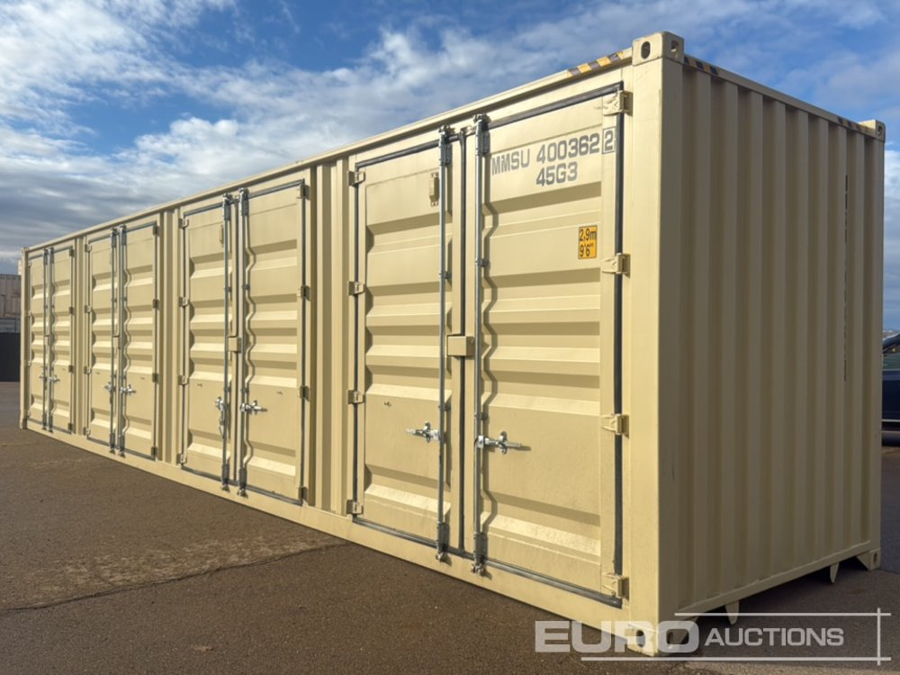 40' x 8' High Cube Container, 4 Side Doors, 1 End Door - Kontener morski: zdjęcie 2 40' x 8' High Cube Container, 4 Side Doors, 1 End Door - Kontener morski: zdjęcie 2