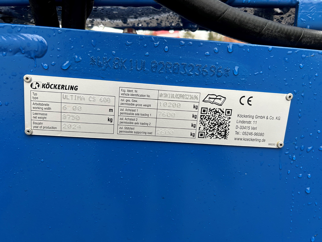 Köckerling Ultima CS 600 - Siewnik: zdjęcie 3 Köckerling Ultima CS 600 - Siewnik: zdjęcie 3