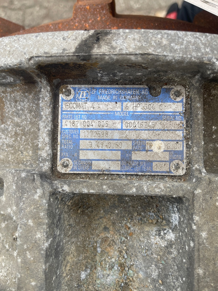 SCANIA 6HP504C - Skrzynia biegów do Samochodów ciężarowych: zdjęcie 2 SCANIA 6HP504C - Skrzynia biegów do Samochodów ciężarowych: zdjęcie 2