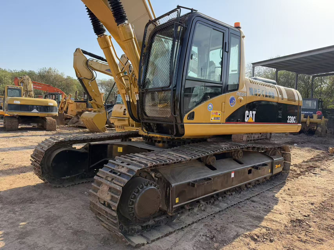 Koparka gąsienicowa CATERPILLAR 330CL: zdjęcie 8