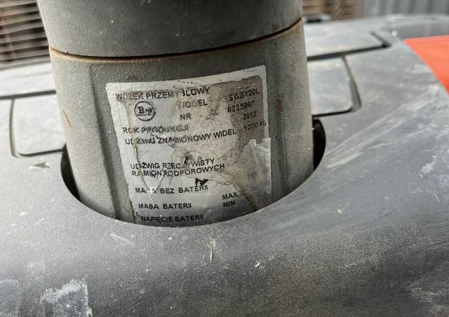 BT SWE120L - Wózek wys. podnoszenia: zdjęcie 4 BT SWE120L - Wózek wys. podnoszenia: zdjęcie 4