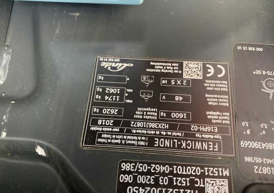 Linde E16PH-02 - Wózek widłowy elektryczny: zdjęcie 4 Linde E16PH-02 - Wózek widłowy elektryczny: zdjęcie 4