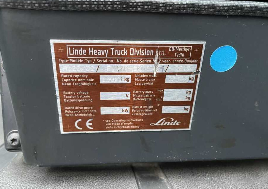Linde H120D/1200 - Wózek widłowy diesel: zdjęcie 4 Linde H120D/1200 - Wózek widłowy diesel: zdjęcie 4