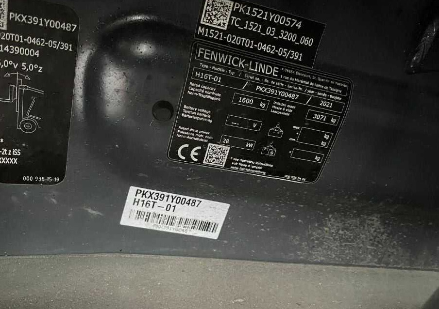 Linde H16T-01 - Wózek widłowy gazowy: zdjęcie 4 Linde H16T-01 - Wózek widłowy gazowy: zdjęcie 4