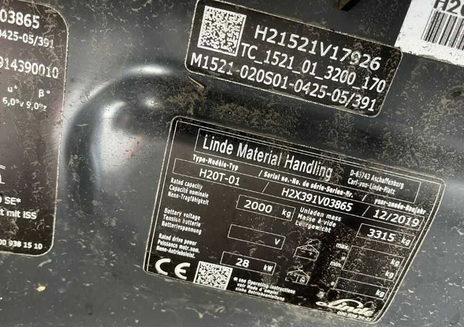 Linde H20T-01 - Wózek widłowy gazowy: zdjęcie 4 Linde H20T-01 - Wózek widłowy gazowy: zdjęcie 4