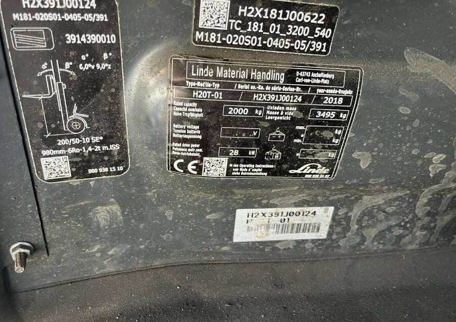 Linde H20T-01 - Wózek widłowy gazowy: zdjęcie 4 Linde H20T-01 - Wózek widłowy gazowy: zdjęcie 4