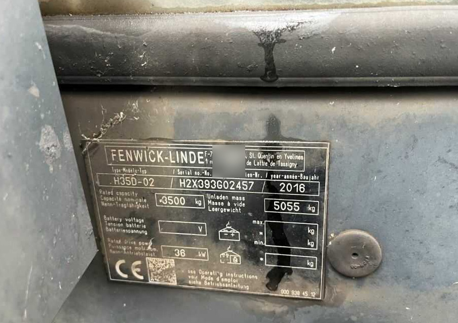 Linde H35D-02 - Wózek widłowy diesel: zdjęcie 4 Linde H35D-02 - Wózek widłowy diesel: zdjęcie 4