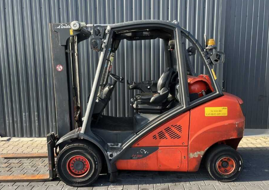 Linde H35T-02 - Wózek widłowy gazowy: zdjęcie 2 Linde H35T-02 - Wózek widłowy gazowy: zdjęcie 2