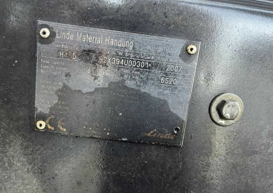 Linde H45D - Wózek widłowy diesel: zdjęcie 4 Linde H45D - Wózek widłowy diesel: zdjęcie 4