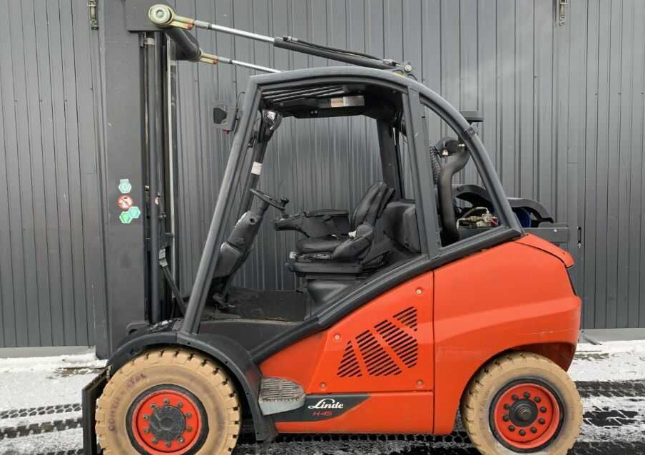 Linde H45T-01 - Wózek widłowy gazowy: zdjęcie 5 Linde H45T-01 - Wózek widłowy gazowy: zdjęcie 5
