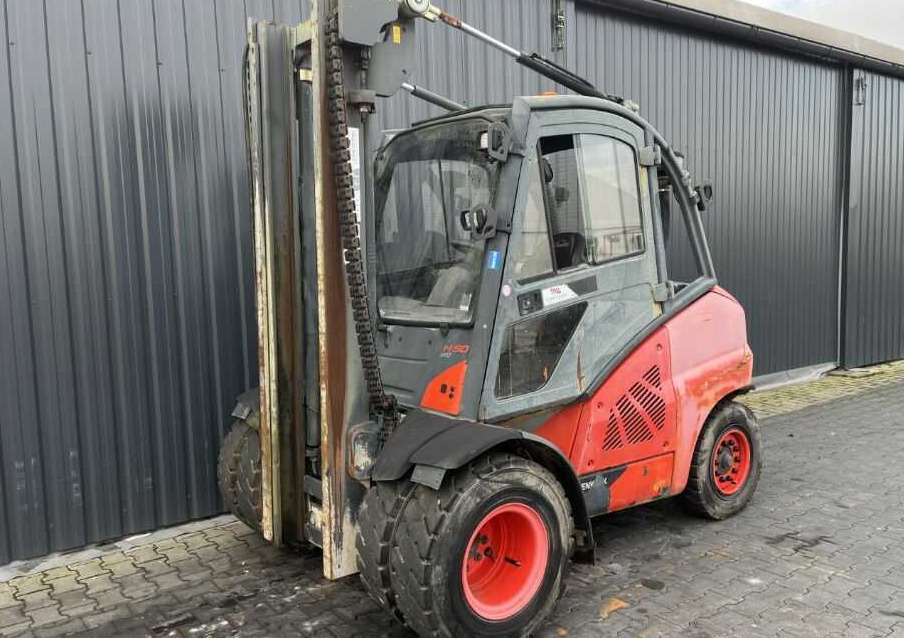 Linde H50D-02 - Wózek widłowy diesel: zdjęcie 1 Linde H50D-02 - Wózek widłowy diesel: zdjęcie 1