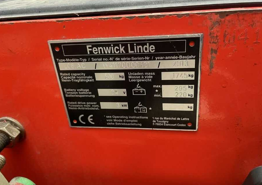 Linde L06AC - Wózek wys. podnoszenia: zdjęcie 4 Linde L06AC - Wózek wys. podnoszenia: zdjęcie 4