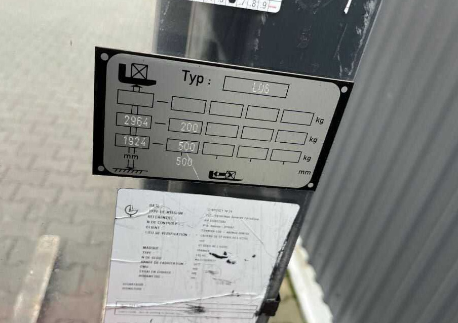 Linde L06AC - Wózek wys. podnoszenia: zdjęcie 5 Linde L06AC - Wózek wys. podnoszenia: zdjęcie 5