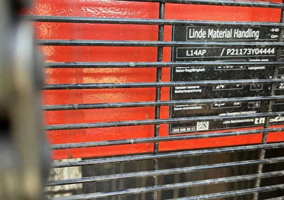Linde L14AP - Wózek wys. podnoszenia: zdjęcie 4 Linde L14AP - Wózek wys. podnoszenia: zdjęcie 4