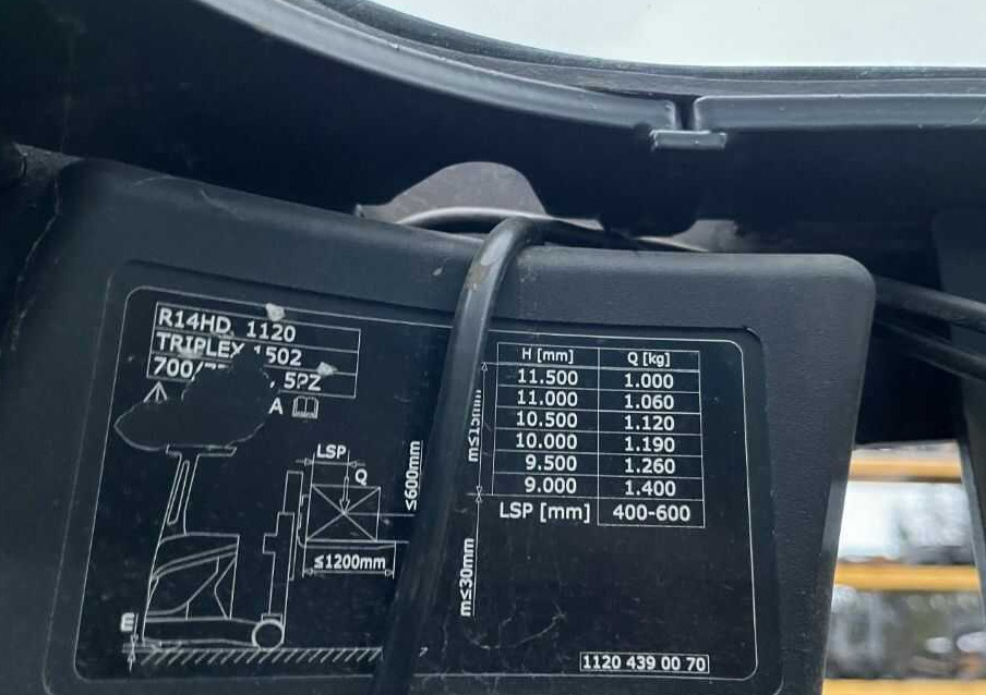Linde R14HD-01 - Wózek wys. podnoszenia: zdjęcie 3 Linde R14HD-01 - Wózek wys. podnoszenia: zdjęcie 3