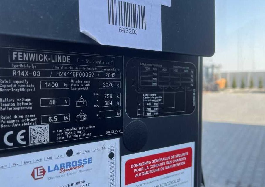 Linde R14X - Reach truck: zdjęcie 4 Linde R14X - Reach truck: zdjęcie 4