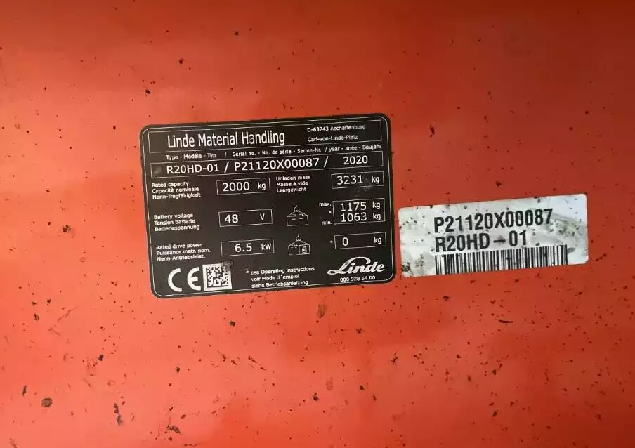 Linde R20HD-01 - Reach truck: zdjęcie 4 Linde R20HD-01 - Reach truck: zdjęcie 4