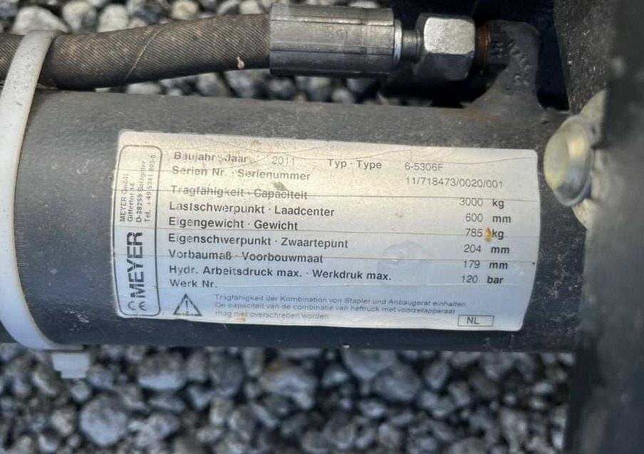 Meyer 6-5306F - Widły do Wózków widłowych: zdjęcie 2 Meyer 6-5306F - Widły do Wózków widłowych: zdjęcie 2