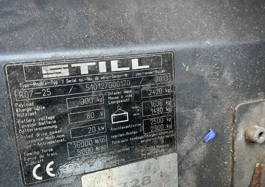 Still R07-25 - Ciągnik akumulatorowy: zdjęcie 4 Still R07-25 - Ciągnik akumulatorowy: zdjęcie 4