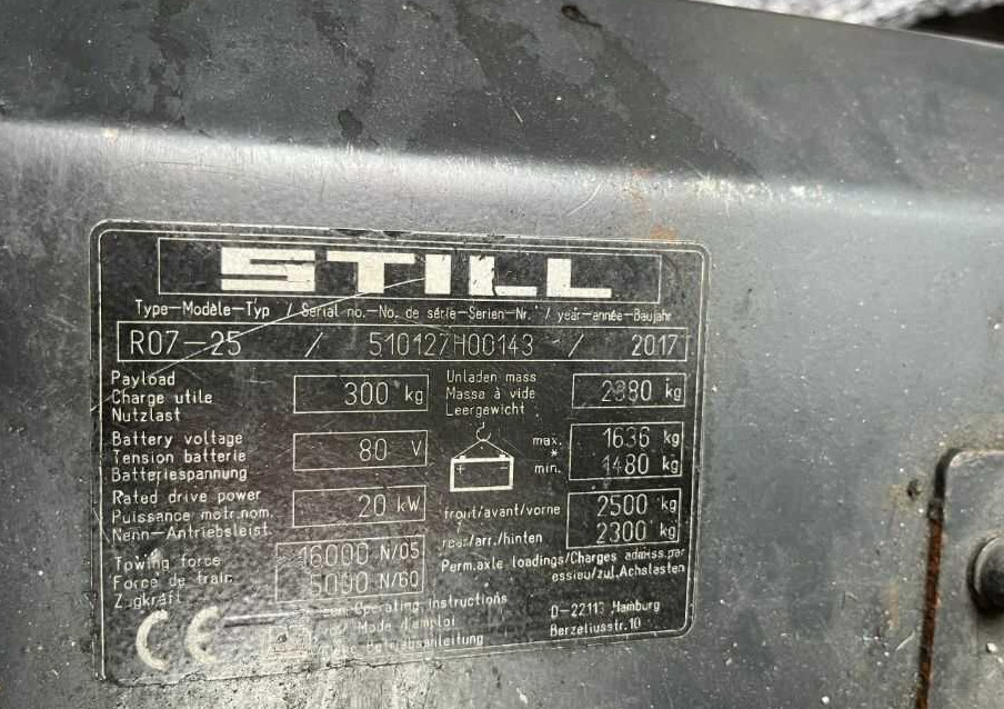 Still R07-25 - Ciągnik akumulatorowy: zdjęcie 4 Still R07-25 - Ciągnik akumulatorowy: zdjęcie 4