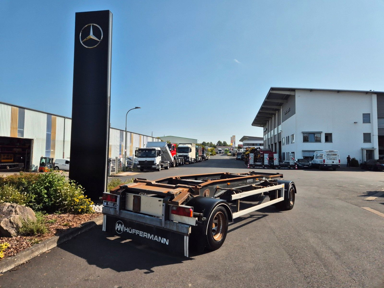 Hüffermann HSA 18.70 P BPW 14.582kg Nutzlast - Przyczepa podwozie: zdjęcie 1 Hüffermann HSA 18.70 P BPW 14.582kg Nutzlast - Przyczepa podwozie: zdjęcie 1