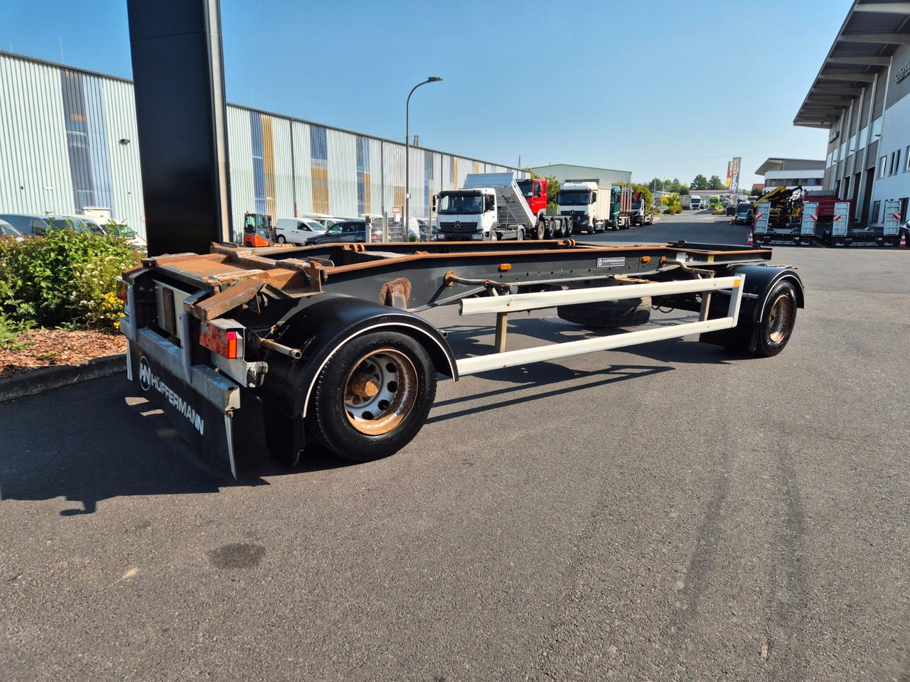 Hüffermann HSA 18.70 P BPW 14.582kg Nutzlast - Przyczepa podwozie: zdjęcie 4 Hüffermann HSA 18.70 P BPW 14.582kg Nutzlast - Przyczepa podwozie: zdjęcie 4