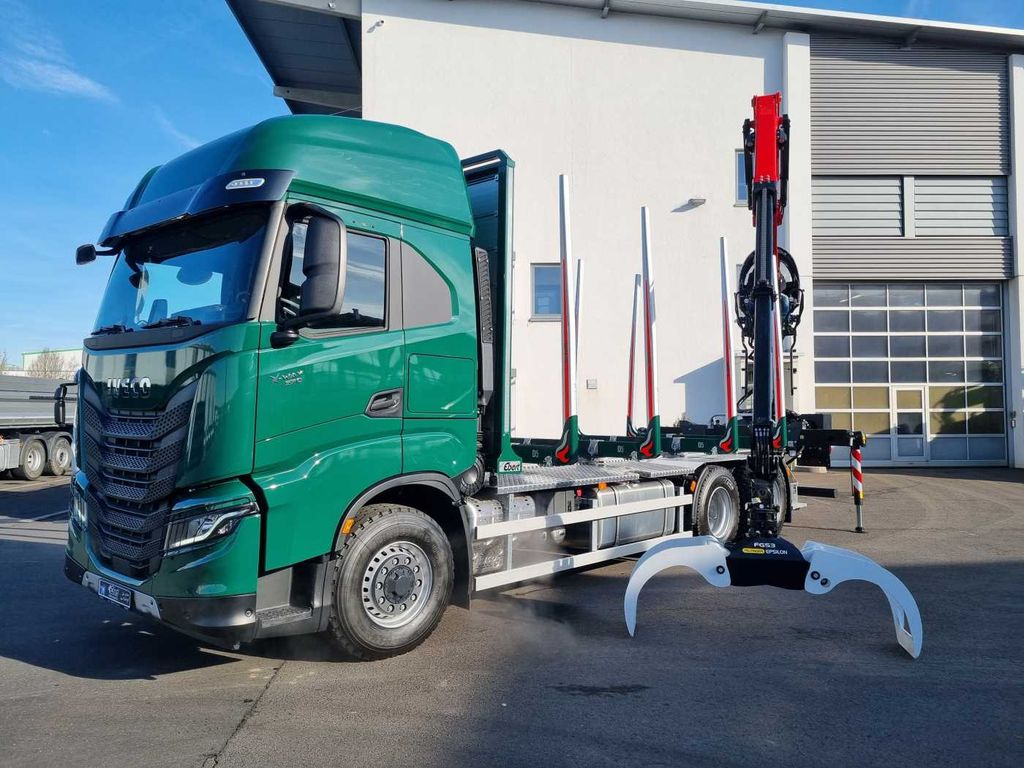 Iveco X-Way AS300X57 Z/P HR ON+ 6x4 (6x6 Hi Traction) - Samochód do drewna, Samochod ciężarowy z HDS: zdjęcie 1 Iveco X-Way AS300X57 Z/P HR ON+ 6x4 (6x6 Hi Traction) - Samochód do drewna, Samochod ciężarowy z HDS: zdjęcie 1
