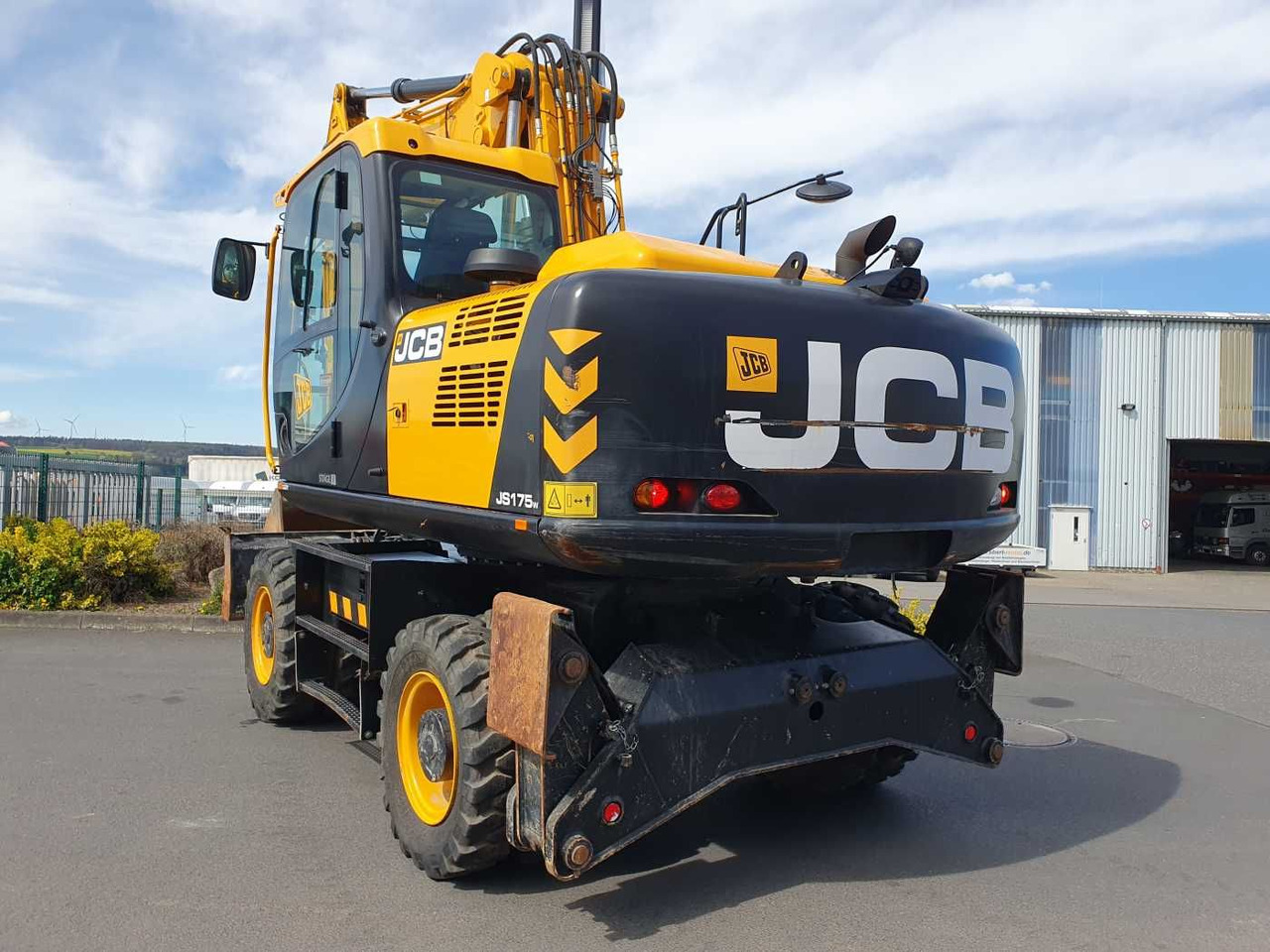 JCB JS 175 W / 2024 / nur 622h! / 1x Tieflöffel - Koparka kołowa: zdjęcie 3 JCB JS 175 W / 2024 / nur 622h! / 1x Tieflöffel - Koparka kołowa: zdjęcie 3