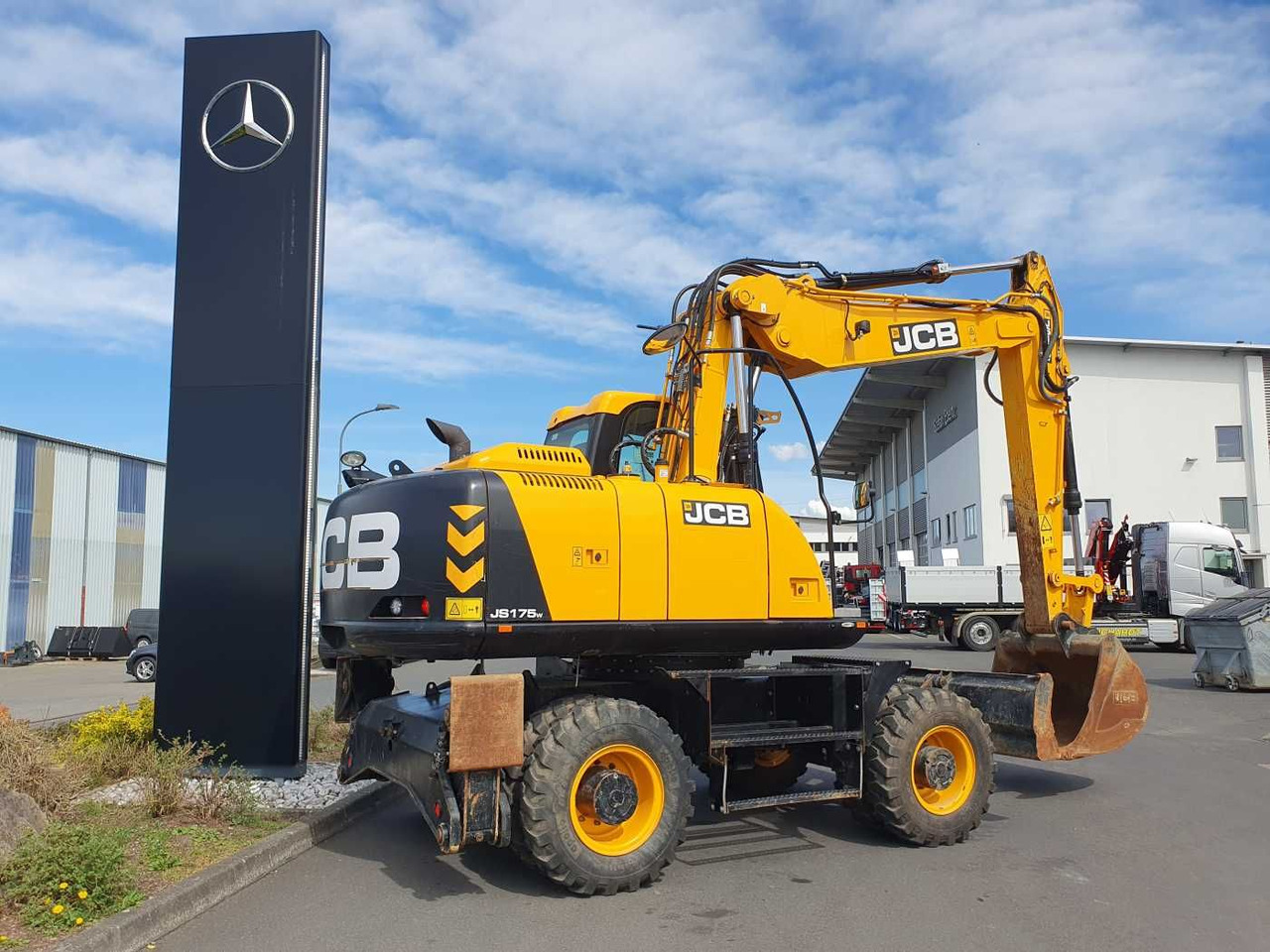 JCB JS 175 W / 2024 / nur 622h! / 1x Tieflöffel - Koparka kołowa: zdjęcie 5 JCB JS 175 W / 2024 / nur 622h! / 1x Tieflöffel - Koparka kołowa: zdjęcie 5