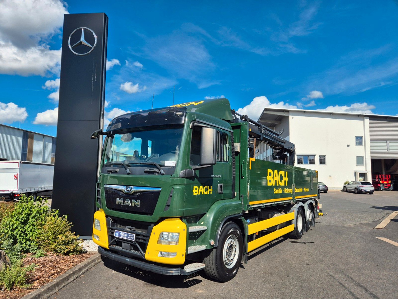 MAN TGS 26.420 6x2-4 LL Hiab 177K PRO 2 Stück - Samochód ciężarowy skrzyniowy/ Platforma: zdjęcie 2 MAN TGS 26.420 6x2-4 LL Hiab 177K PRO 2 Stück - Samochód ciężarowy skrzyniowy/ Platforma: zdjęcie 2