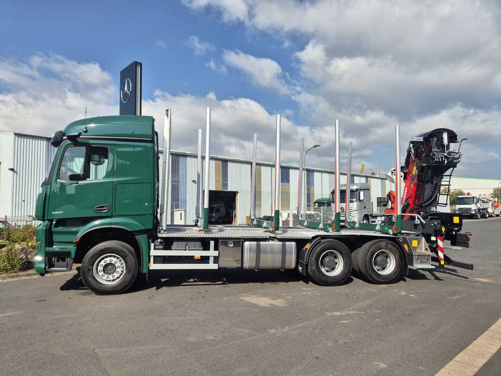 Mercedes-Benz Arocs 2651 L 6x4 Kran Epsilon TZ 12-86 Retarder - Samochód do drewna, Samochod ciężarowy z HDS: zdjęcie 4 Mercedes-Benz Arocs 2651 L 6x4 Kran Epsilon TZ 12-86 Retarder - Samochód do drewna, Samochod ciężarowy z HDS: zdjęcie 4