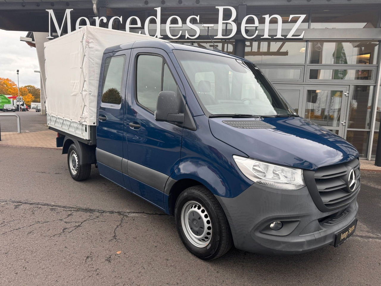 Mercedes-Benz Sprinter 215 CDI DoKa 9G Klima AHK SHZ - Samochód dostawczy plandeka, Samochód dostawczy doka: zdjęcie 1 Mercedes-Benz Sprinter 215 CDI DoKa 9G Klima AHK SHZ - Samochód dostawczy plandeka, Samochód dostawczy doka: zdjęcie 1