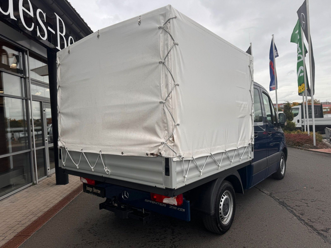 Mercedes-Benz Sprinter 215 CDI DoKa 9G Klima AHK SHZ - Samochód dostawczy skrzyniowy, Samochód dostawczy doka: zdjęcie 4 Mercedes-Benz Sprinter 215 CDI DoKa 9G Klima AHK SHZ - Samochód dostawczy skrzyniowy, Samochód dostawczy doka: zdjęcie 4