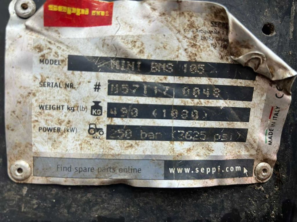 Mulczer leśny Seppi M. MINI-BMS 105 / 5-10to Forstmulcher DEMO: zdjęcie 12