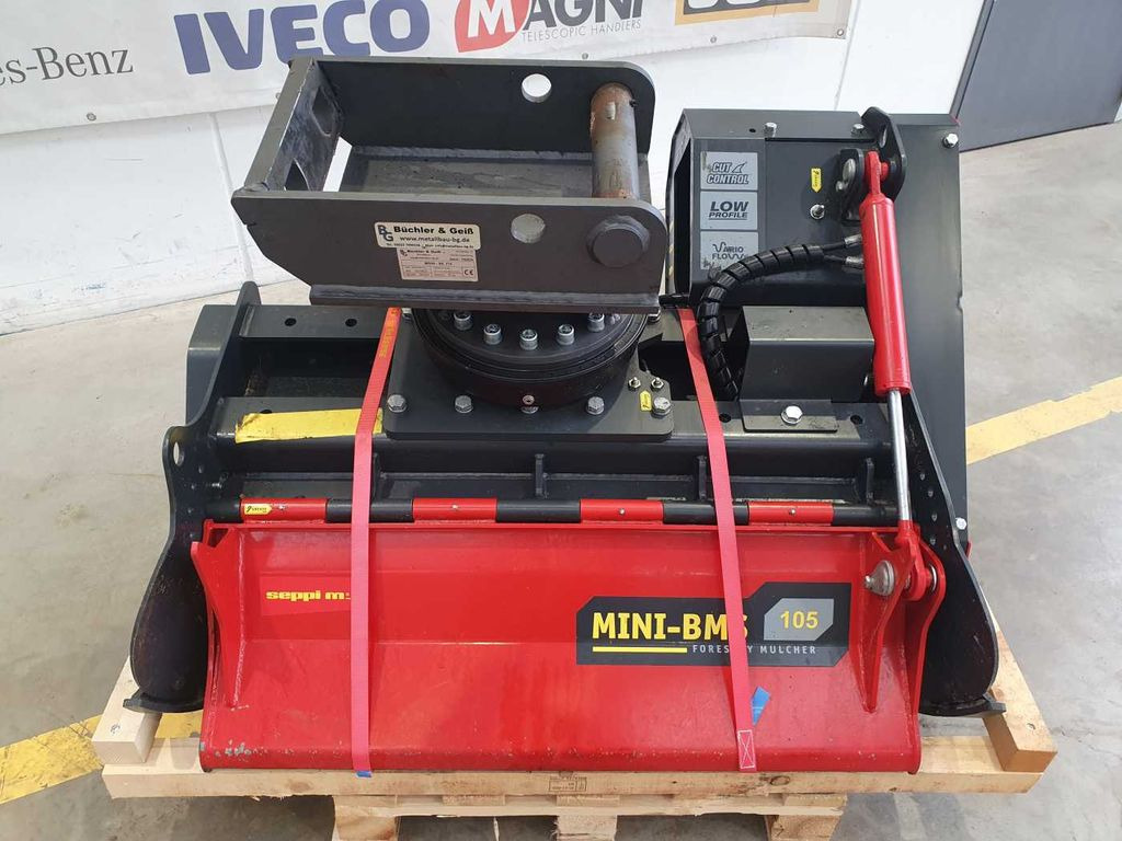 Seppi M. MINI-BMS 105 Mulcher / DEMO / Drehmotor Seppi M. MINI-BMS 105 Mulcher / DEMO / Drehmotor - Mulczer leśny: zdjęcie 3 Seppi M. MINI-BMS 105 Mulcher / DEMO / Drehmotor Seppi M. MINI-BMS 105 Mulcher / DEMO / Drehmotor - Mulczer leśny: zdjęcie 3