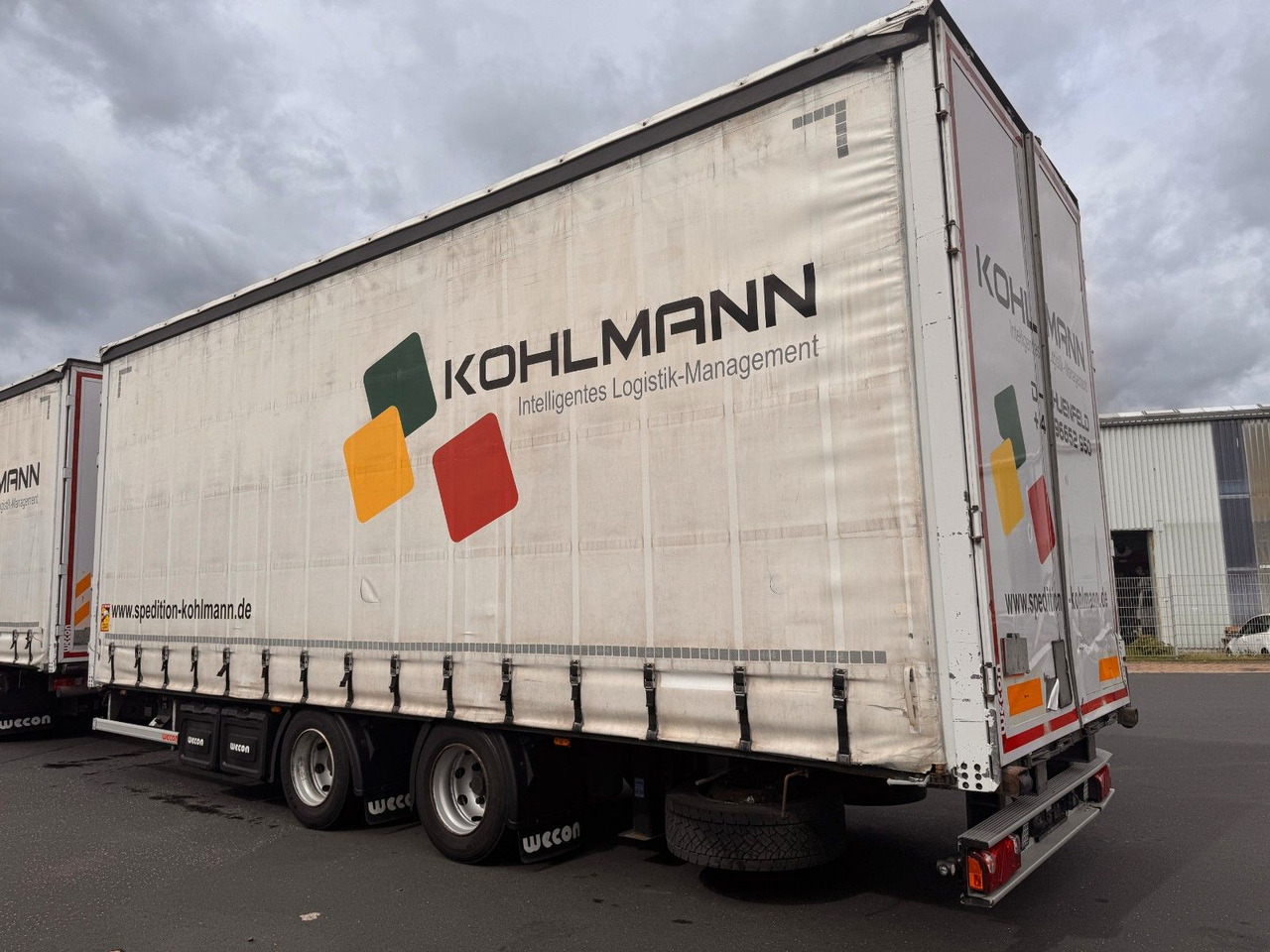 Przyczepa z plandeką Wecon APZ 218: zdjęcie 6