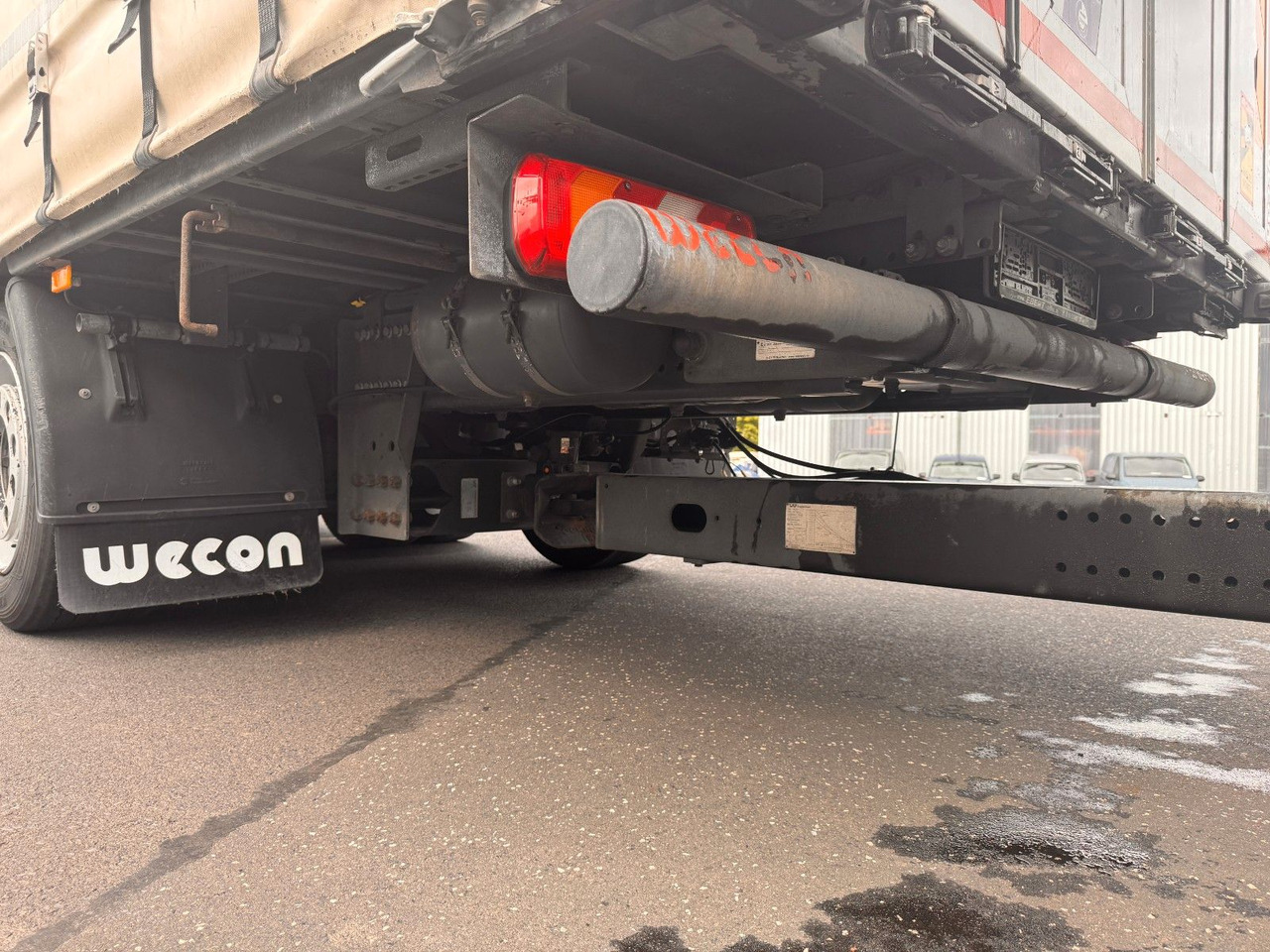 Przyczepa z plandeką Wecon APZ 218: zdjęcie 9